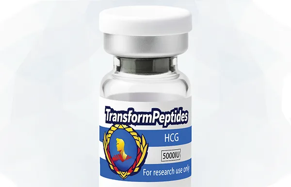 HCG - research peptide vial